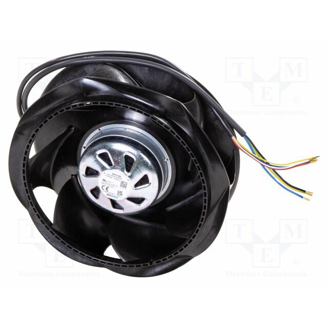 EBM-PAPST Fan: EC; Ø206x74.1mm; radial