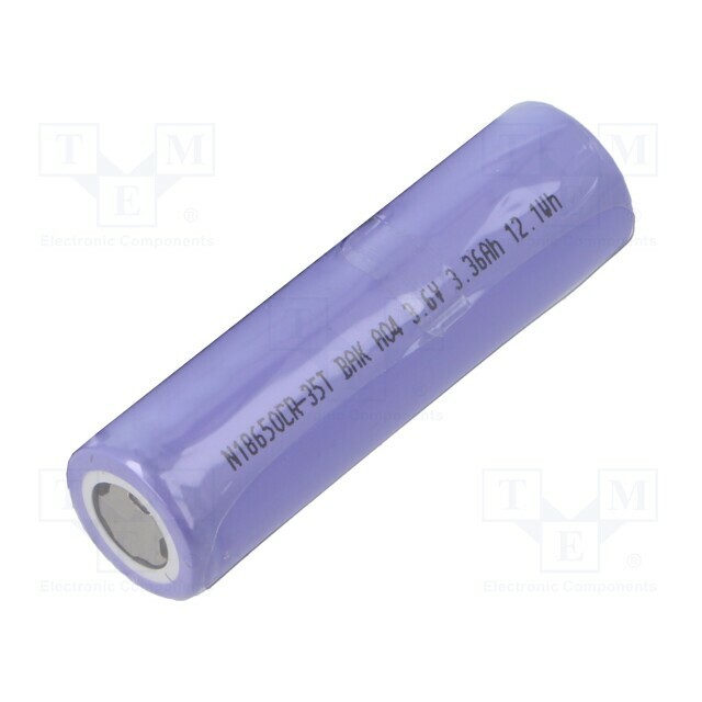 BAK BATTERY Re-battery: Li-Ion; 18650,MR18650