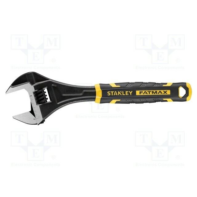 STANLEY Wrench: adjustable; 12"; Overall len: