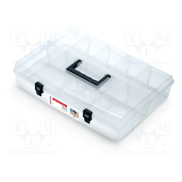 KISTENBERG Container: collective; with partitions; transparent