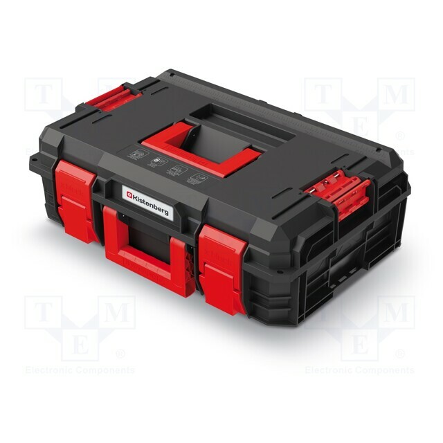 KISTENBERG Chest; tool case; black; polymer