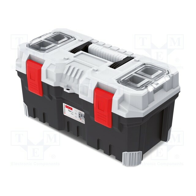 KISTENBERG Chest; tool case; black-grey; polymer