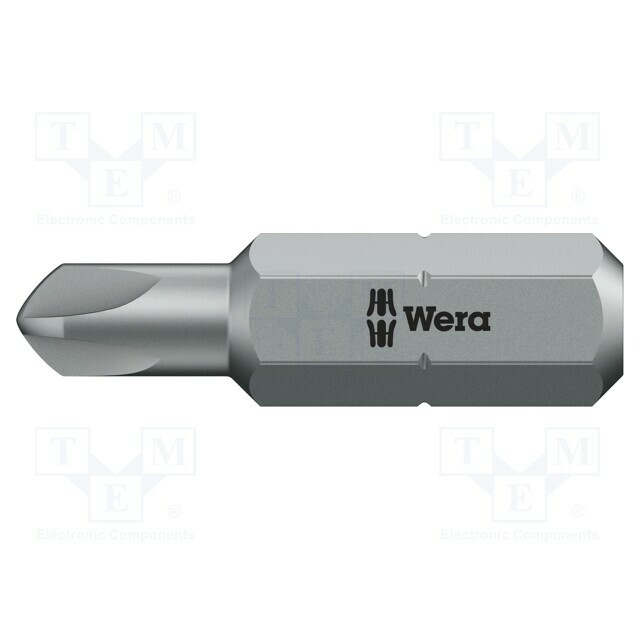 Screwdriver bit; Torq-Set®; TS6; 1/4"; Overall