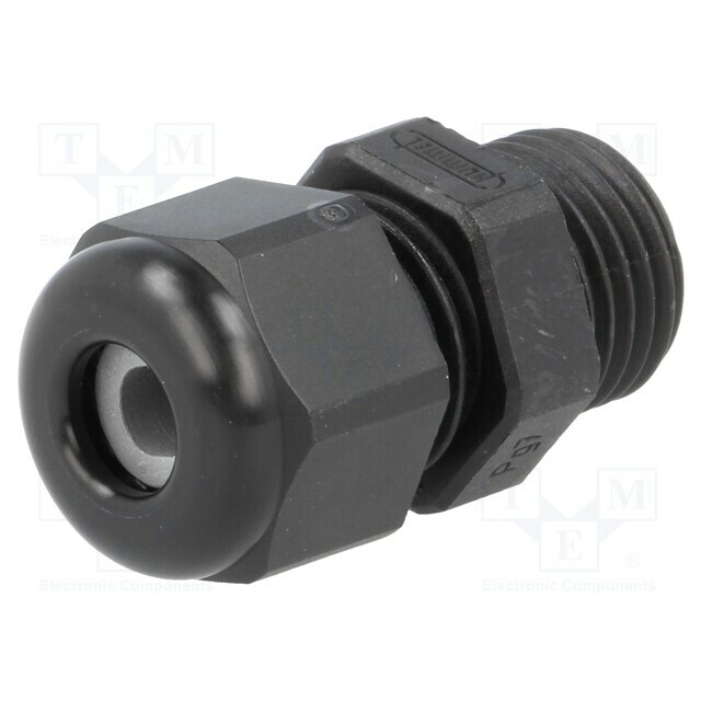 Cable gland; PG7; IP54; polyamide; black