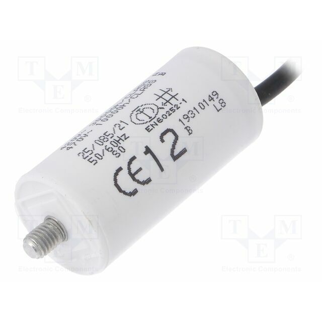 KEMET Capacitor: polypropylene; motors, run; 12uF