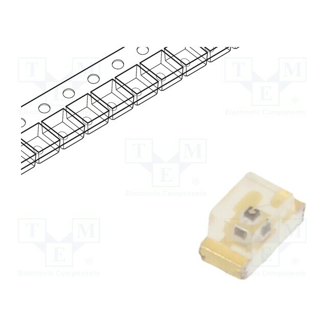 EVERLIGHT LED; yellow green; SMD; 0603
