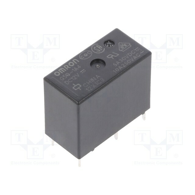 OMRON Electronic Components Relay: electromagnetic; Ucoil: