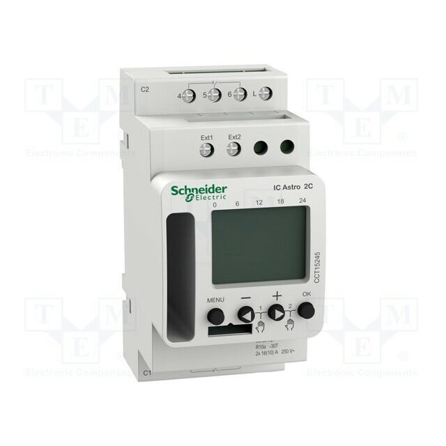 SCHNEIDER ELECTRIC Programmable time switch; Range: