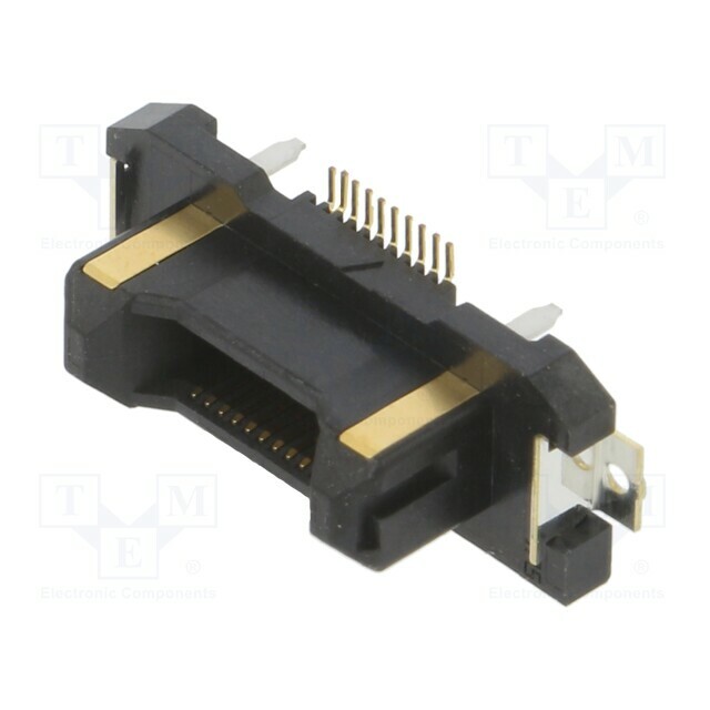 HIROSE Connector: PCB to PCB; gold-plated