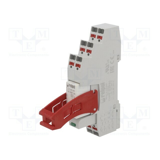 RELPOL Relay: interface; Ucoil: 24VDC; SPDT