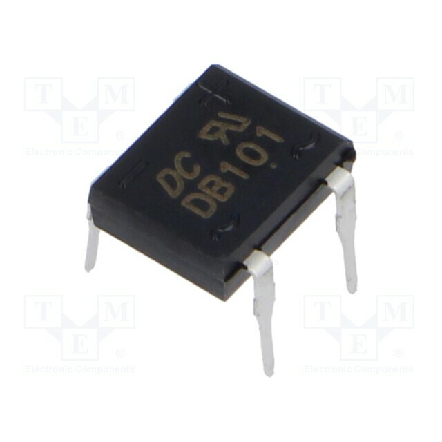 DC COMPONENTS Bridge rectifier: single-phase; 50V