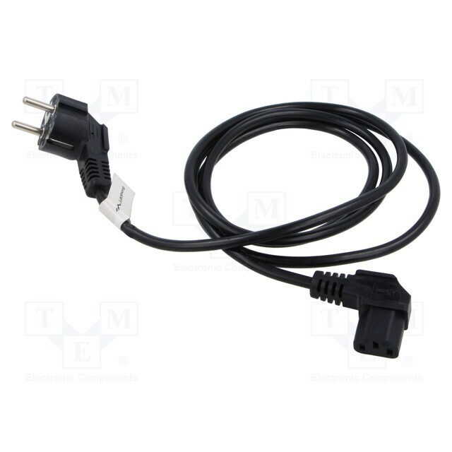 LANBERG Cable; CEE 7/7 (E/F) plug