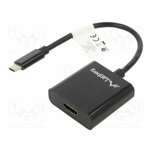 LANBERG Adapter; USB 3.1; HDMI
