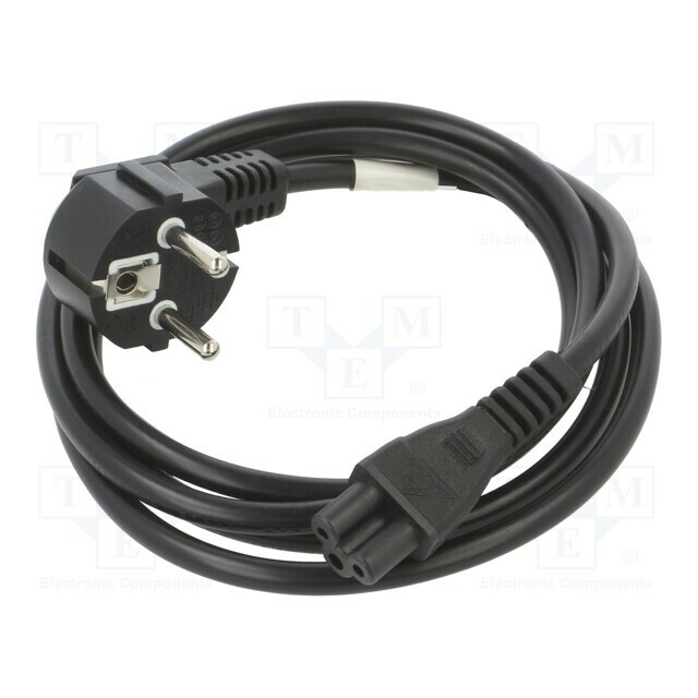 LANBERG Cable; CEE 7/7 (E/F) plug
