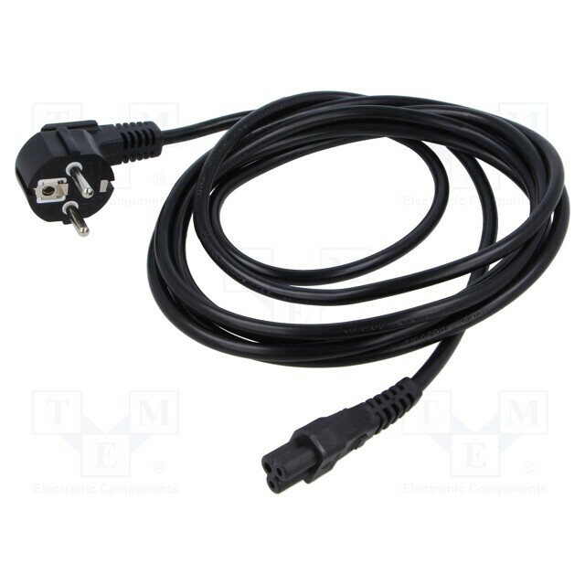 LANBERG Cable; CEE 7/7 (E/F) plug