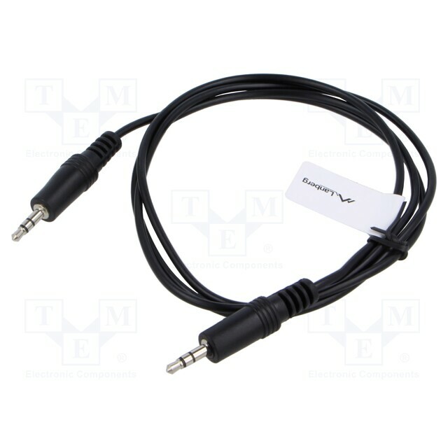LANBERG Cable; Jack 3.5mm 3pin