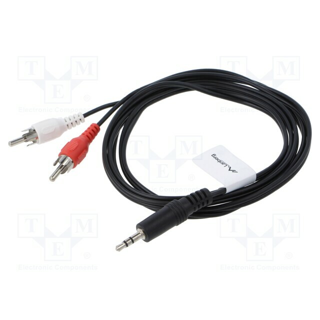 LANBERG Cable; Jack 3.5mm 3pin