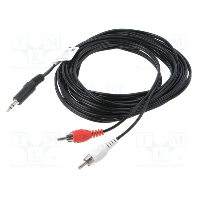 LANBERG Cable; Jack 3.5mm 3pin