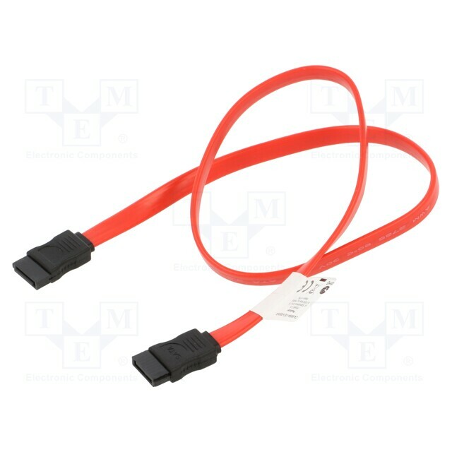 LANBERG Cable: SATA; SATA plug,both