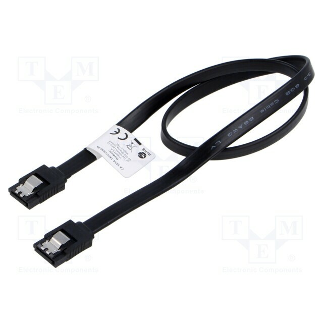 LANBERG Cable: SATA; SATA plug,both