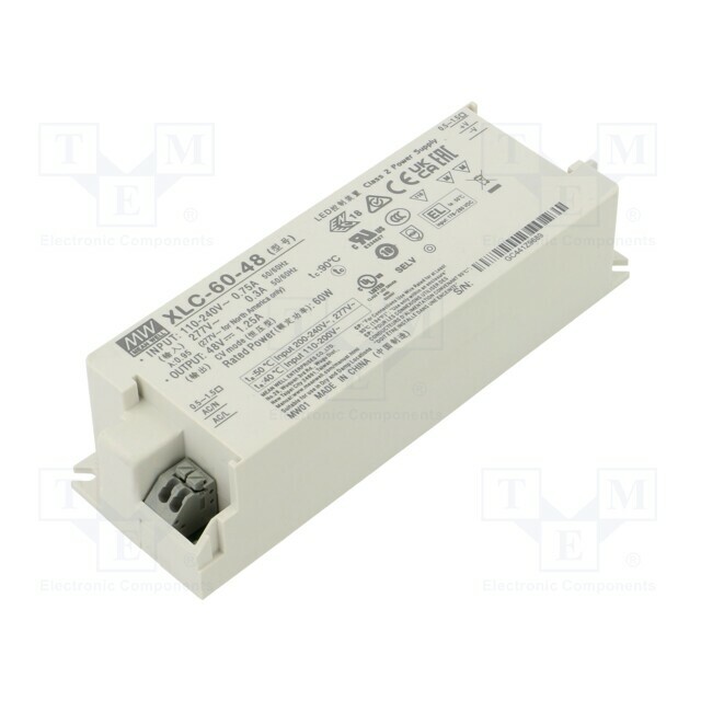 MEAN WELL Power supply: switching; LED