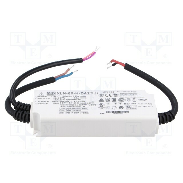 MEAN WELL Power supply: switching; LED
