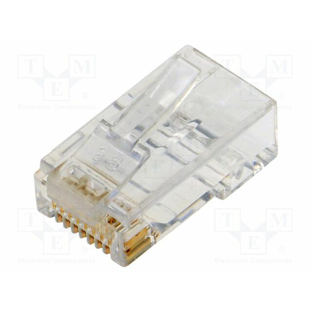 MH CONNECTORS Connector: RJ45; plug; PIN: