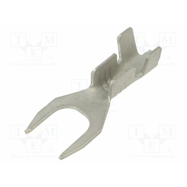 Tip: fork; 2.5÷4mm2; crimped; for