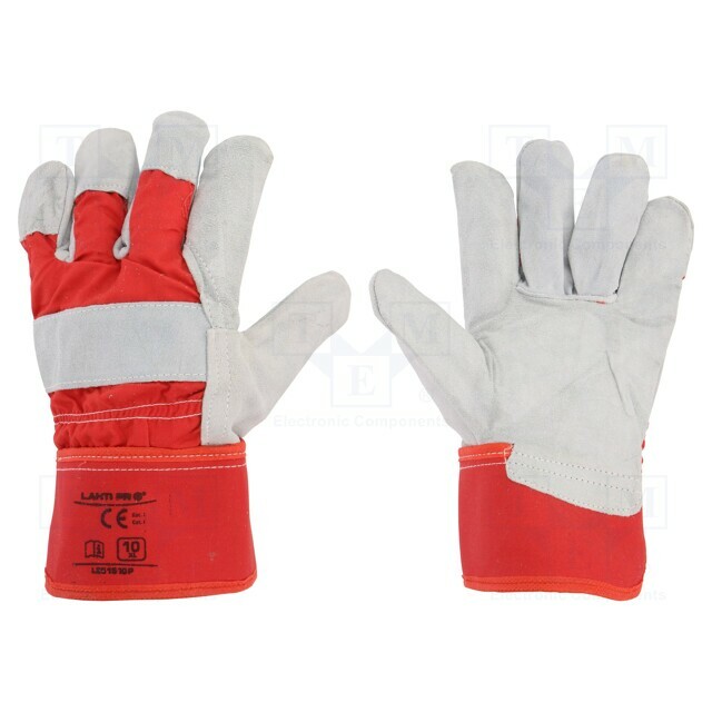LAHTI PRO Protective gloves; Size: 10