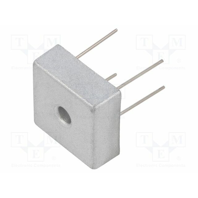 DC COMPONENTS Bridge rectifier: single-phase; Urmax:
