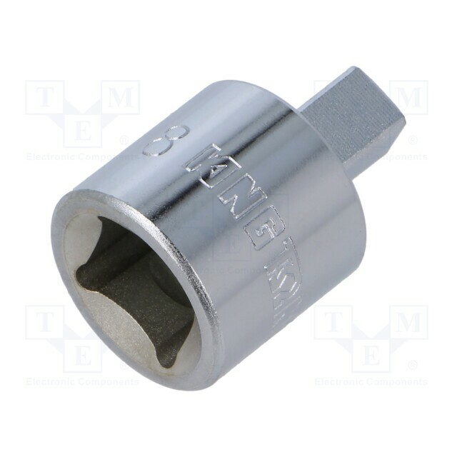 KING TONY Socket: square; 8mm; 1/2"