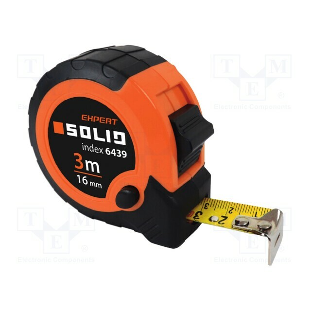 SOLID TOOLS Measuring tape; L: 3m