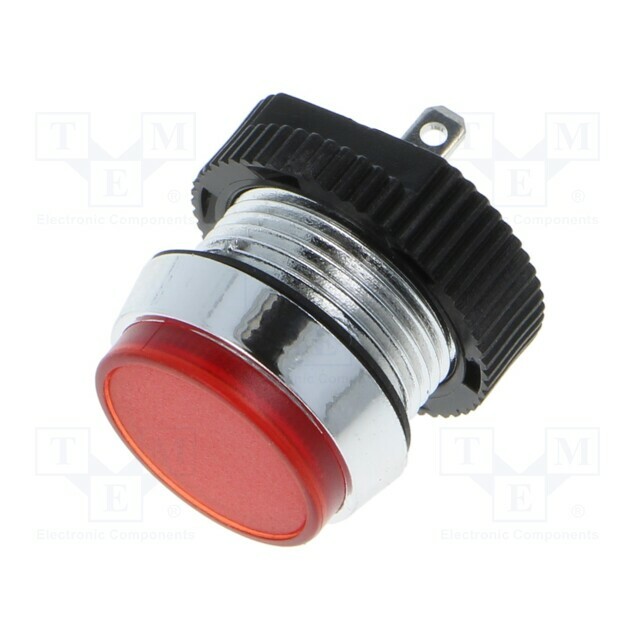 SIGNAL-CONSTRUCT Indicator: LED; flat; red; 24÷28VDC