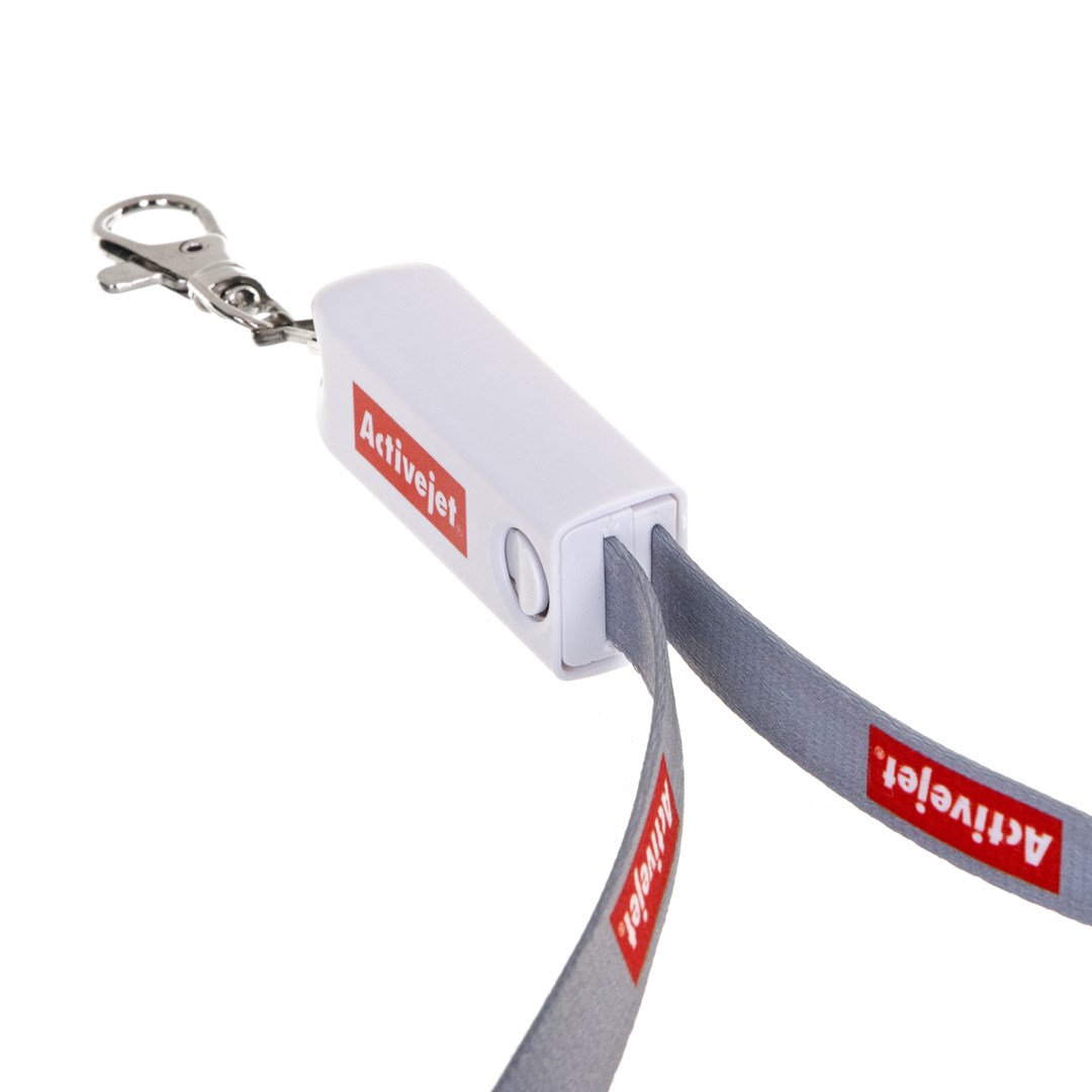 Activejet lanyard with charging cable 3-in-1