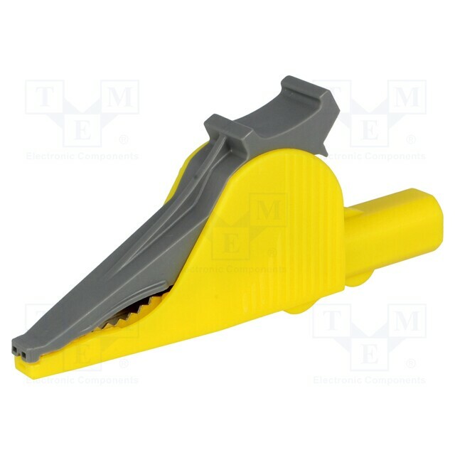 ELECTRO-PJP Crocodile clip; 36A; 1kV; yellow