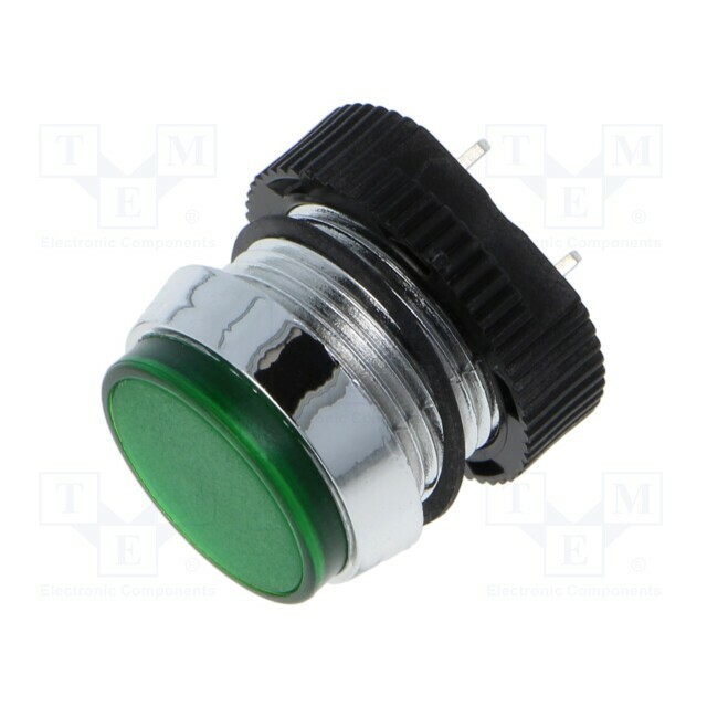 SIGNAL-CONSTRUCT Indicator: LED; flat; green; 24÷28VDC