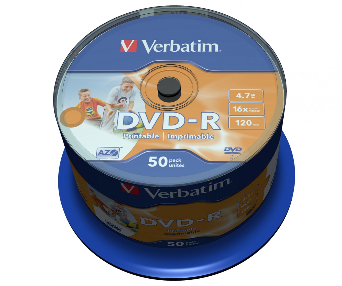 Verbatim Matricas DVD-R AZO 4.7GB