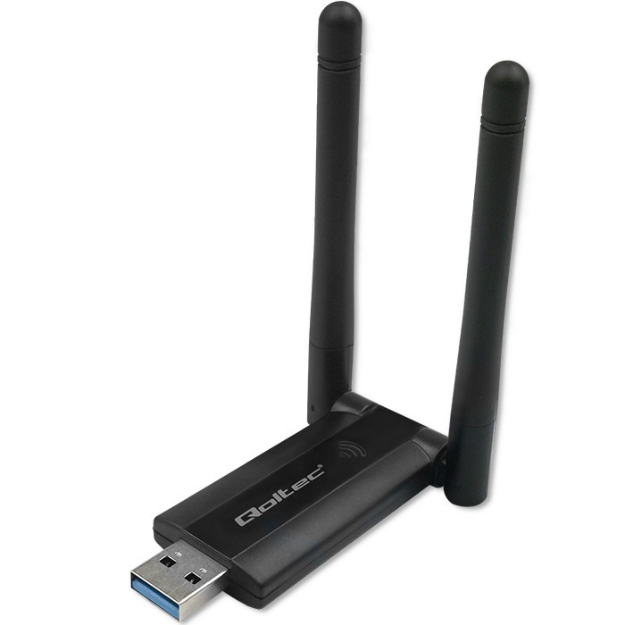 QOLTEC DUAL WiFi adapter 2x2dBi Standard