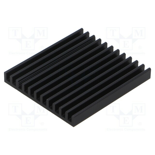 FISCHER ELEKTRONIK Heatsink: extruded; grilled; black