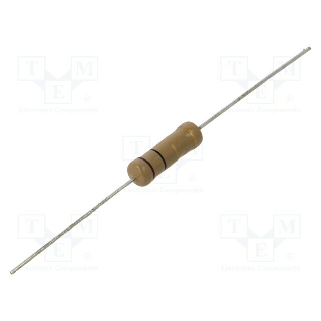 ROYAL OHM Resistor: carbon film; 1Ω
