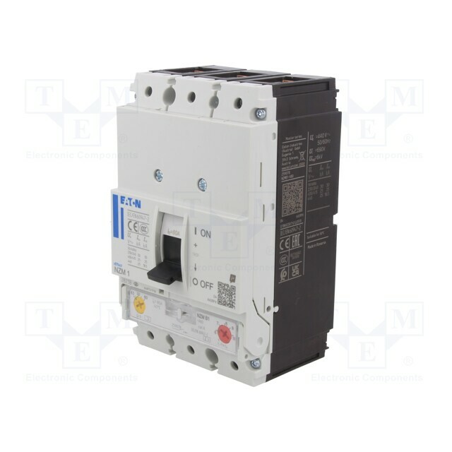 EATON ELECTRIC Power breaker; Poles: 3