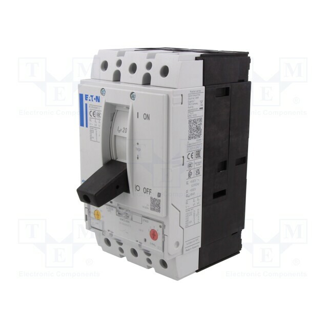 EATON ELECTRIC Power breaker; Poles: 3
