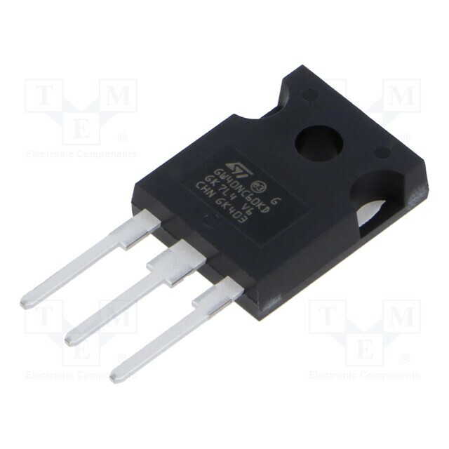 STMICROELECTRONICS Transistor: IGBT; 600V; 38A; 250W