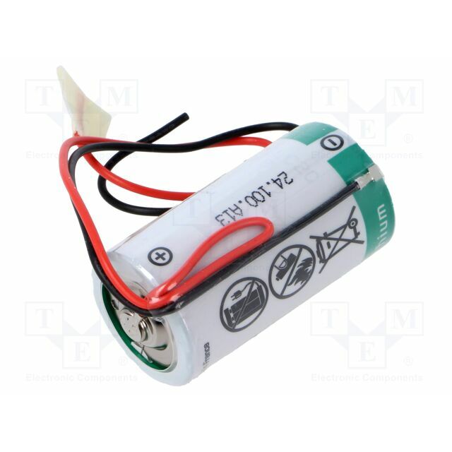 Battery: lithium; C; 3.6V; 8500mAh