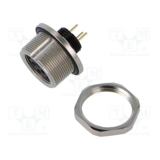 BINDER Connector: M9; socket; female; Plating: