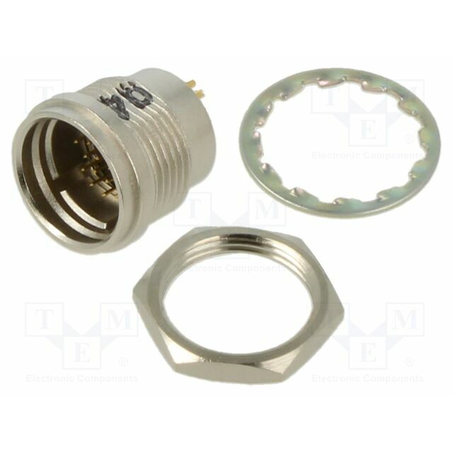 HIROSE Connector: circular; push-pull; socket; PIN: