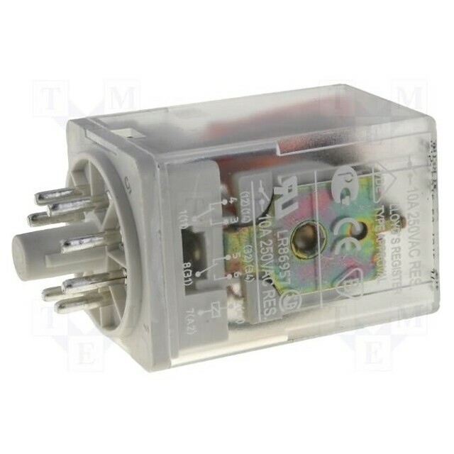 RELPOL Relay: electromagnetic; Ucoil: 12VDC; DPDT