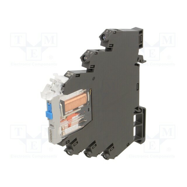 OMRON Relay: interface; Ucoil: 24VDC; SPDT