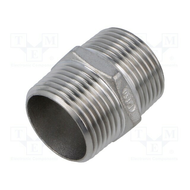 PNEUMAT Nipple; threaded,straight; max.10bar