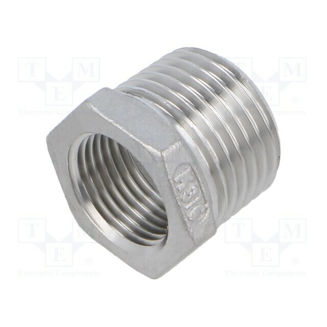 PNEUMAT Nipple; threaded,reductive; max.10bar